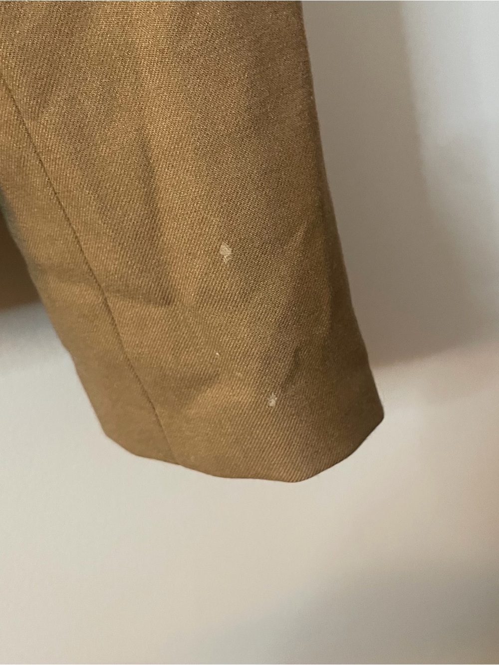J. Crew Women's Wool blend Camel/Tan Blazer Jacket size 10 - Picture 4 of 7
